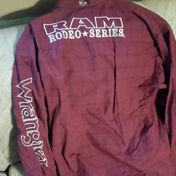 wrangler ram rodeo shirt